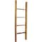 Ekena Millwork 19"W x 60"H x 3 1/2"D Vintage Farmhouse 4 Rung Ladder, Barnwood Decor Collection, Weathered Brown DECR019X060X04LDRBR - alternate 1